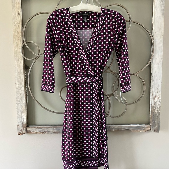 WHBM Wrap Dress, Sz 0. Perfect condition. - Picture 1 of 5